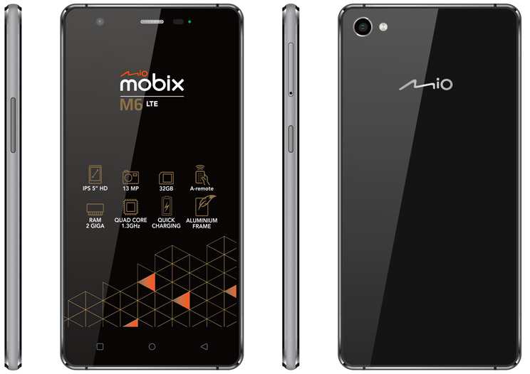 טלפון סלולרי Mio Mobix 5 Plus מיו