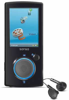 Sandisk Sansa View Pocket Video 8GB סנדיסק