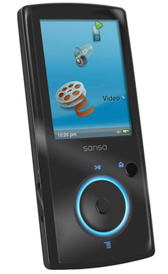 Sandisk Sansa View Pocket Video 8GB סנדיסק