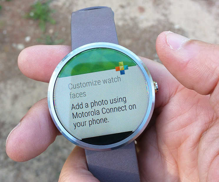 שעון חכם Motorola Moto 360 מוטורולה