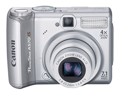 מצלמה Canon PowerShot A570 IS קנון
