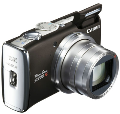 Canon SX200 IS : כמו גדולה