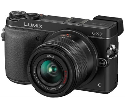 מצלמה  &rlm;ללא מראה Panasonic Lumix DMC-GX7 פנסוניק
