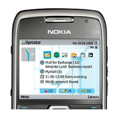 טלפון סלולרי Nokia E71 נוקיה