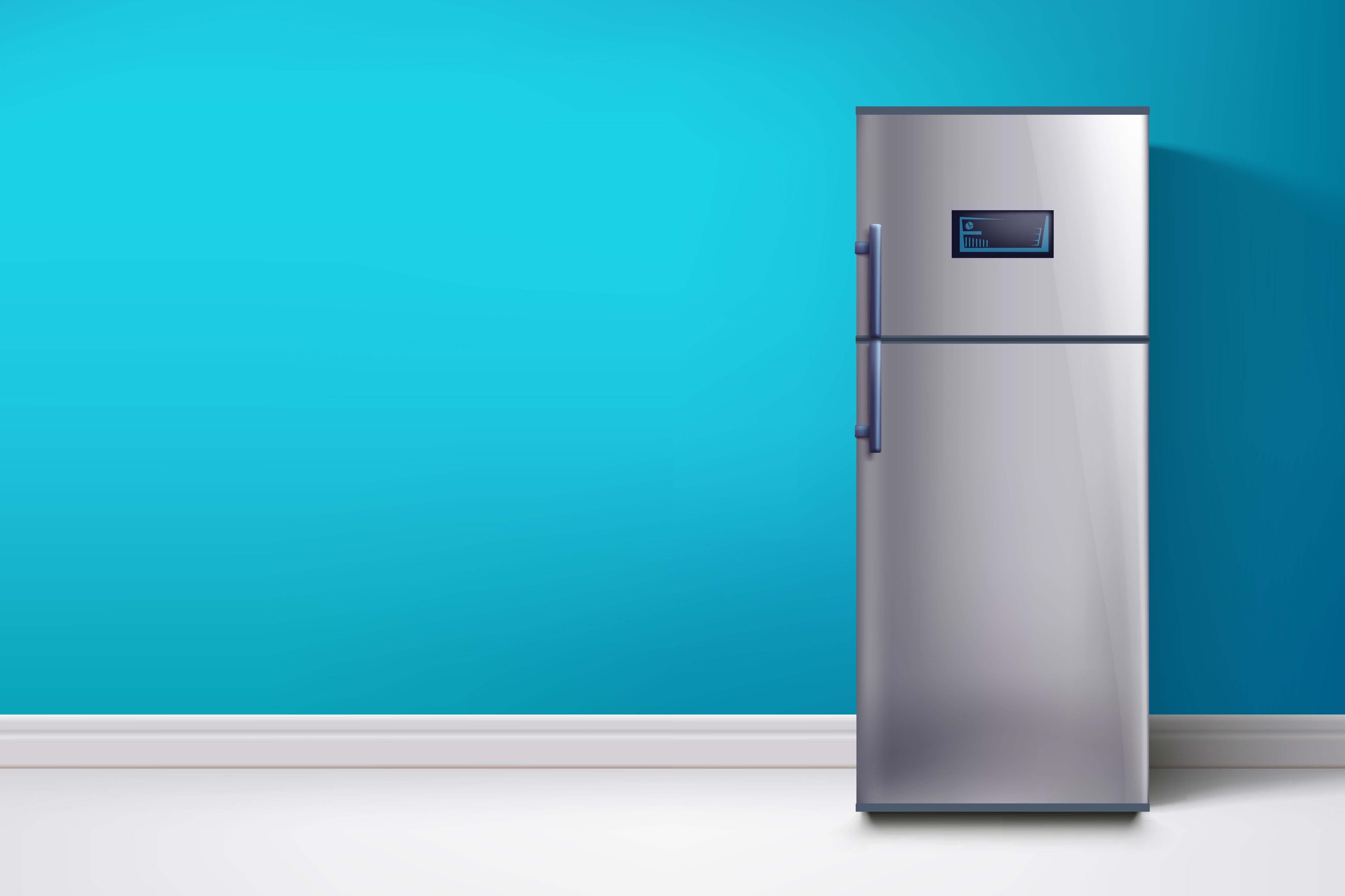 Сток холодильника. Холодильник. Холодильник баннер. Холодильник фон. Холодильник на синем фоне.