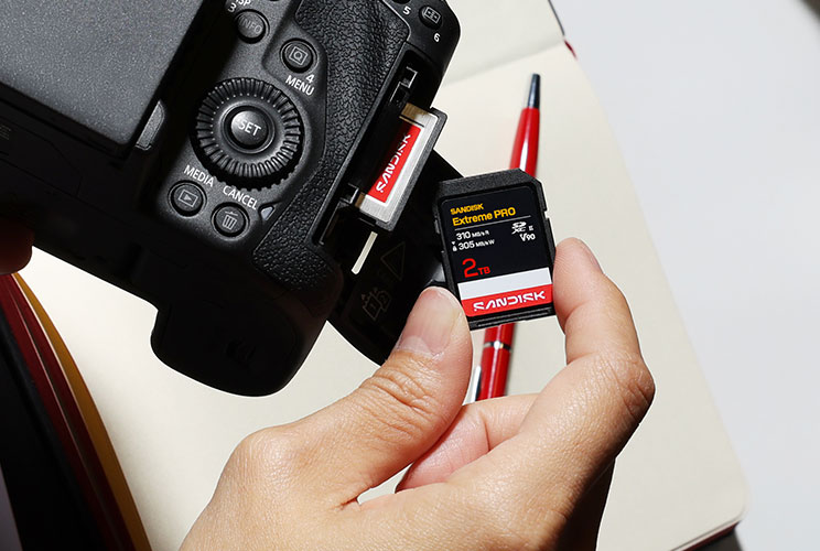 SanDisk משיקה דור חדש של כרטיסי זיכרון מקצועיים