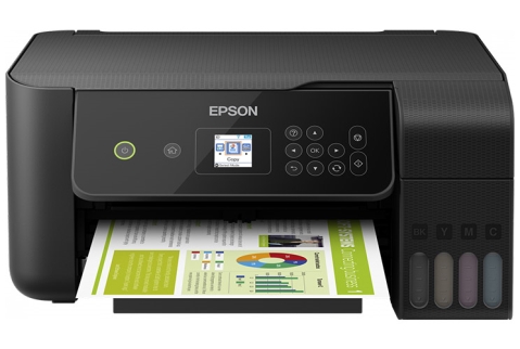 מדפסת  &rlm;הזרקת דיו  &rlm;משולבת Epson EcoTank L3160 אפסון