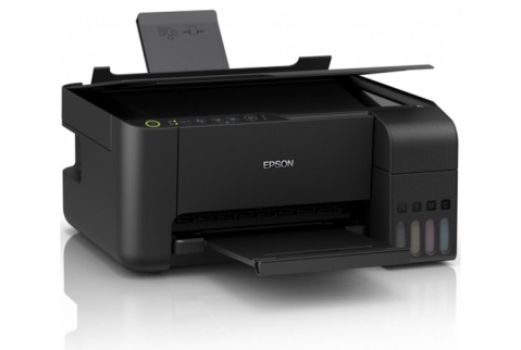 מדפסת  &rlm;הזרקת דיו  &rlm;משולבת Epson EcoTank L3150 אפסון