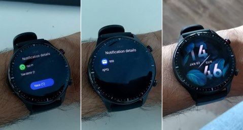 &rlm;שעון ספורט Amazfit GTR 2 Sport