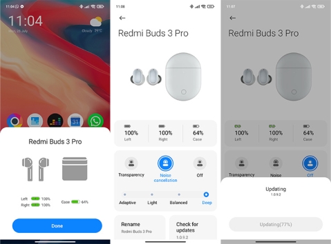 אוזניות Xiaomi Redmi Buds 3 Pro True Wireless שיאומי