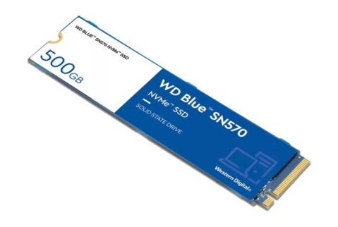 כונן SSD &rlm;  &rlm;פנימי Western Digital SN570 Blue SN570 WDS500G3B0C 500GB