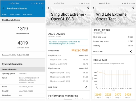 Asus Zenfone 9: לוהט, תרתי משמע