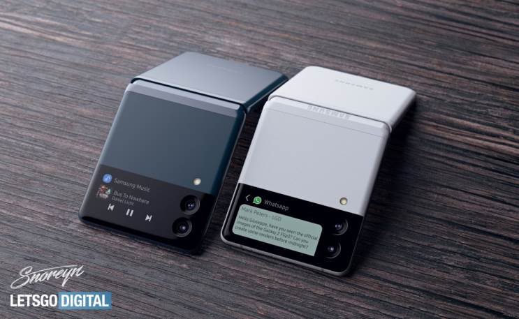 תמונות הדמיה חדשות מציגות את ה-Galaxy Z Flip 3 באיכות גבוהה