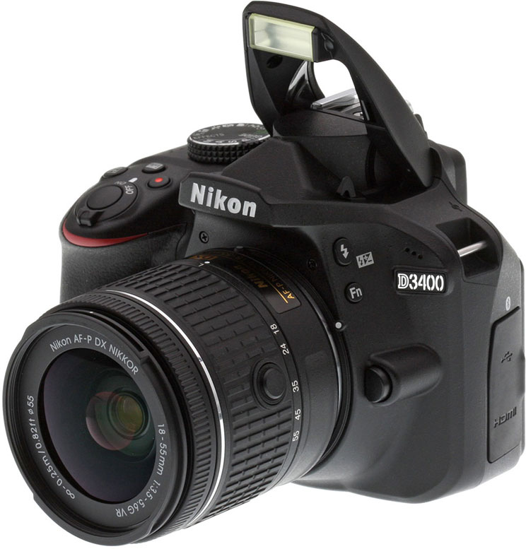 מצלמה רפלקס DSLR &rlm; Nikon D3400 ניקון