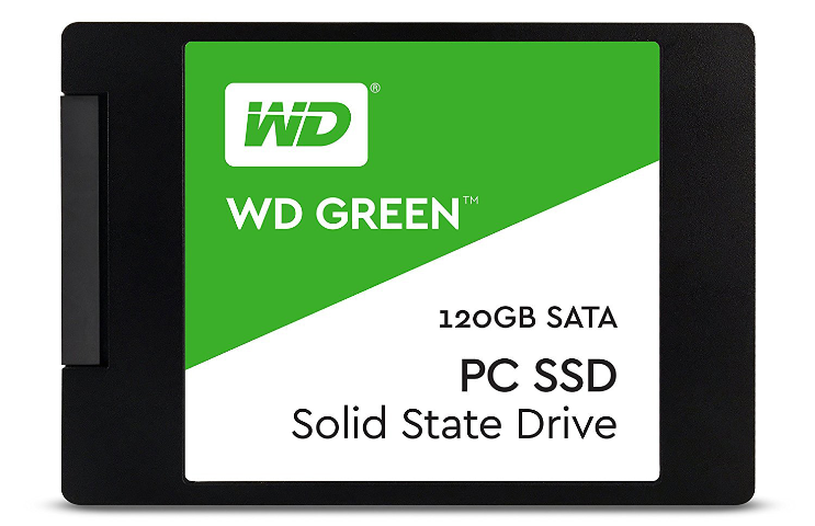 כונן SSD &rlm;  &rlm;פנימי Western Digital Green WDS120G1G0A 120GB