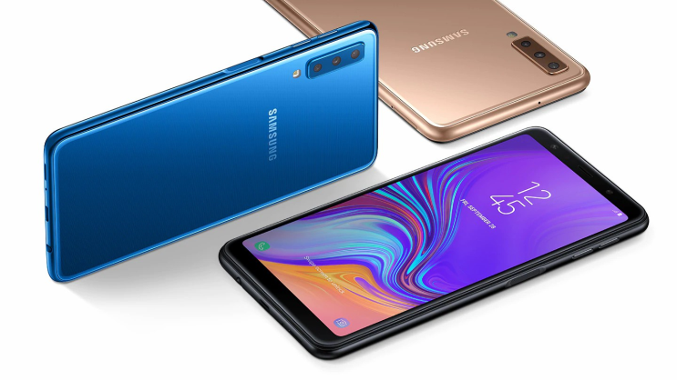 טלפון סלולרי Samsung Galaxy A7 (2018) SM-A750F 64GB 4GB סמסונג
