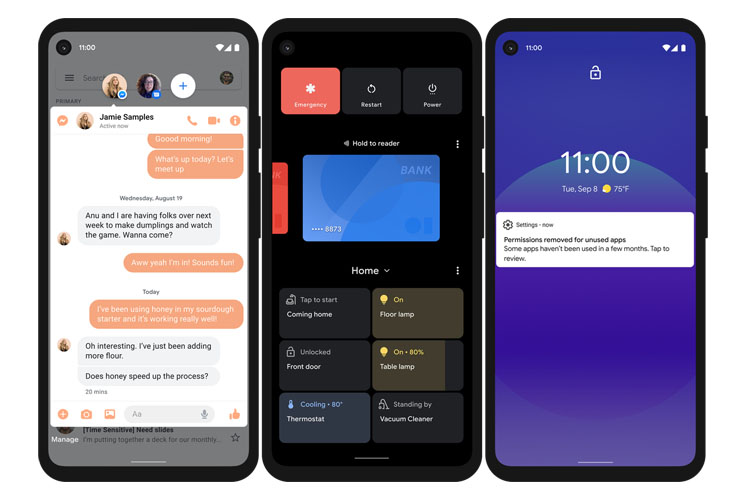 לא רק לפיקסלים: גוגל משיקה את אנדרואיד 11‎