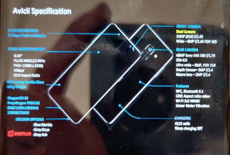 לפני ההכרזה: נחשף מפרט ה-OnePlus Nord