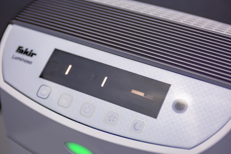 מבחן מטהרי אוויר לבית