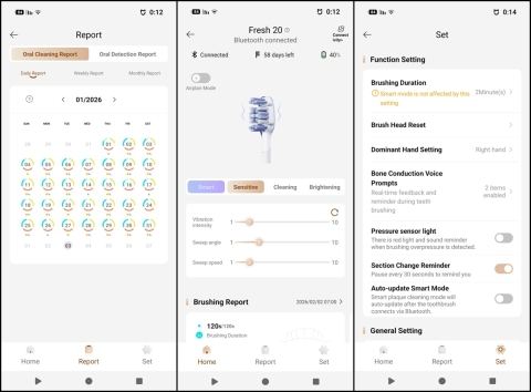 Mova Fresh 20 Vision: משנה הרגלים