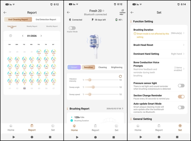 Mova Fresh 20 Vision: משנה הרגלים