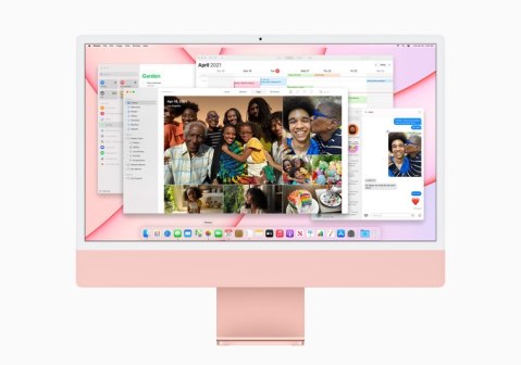 אפל מכריזה על ה-iMac 24 עם עיצוב חדש ומעבד Apple M1 