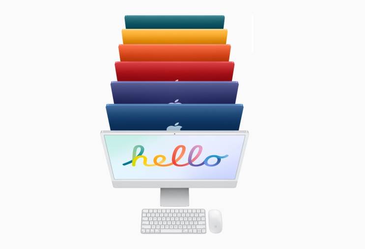 אפל מכריזה על ה-iMac 24 עם עיצוב חדש ומעבד Apple M1 
