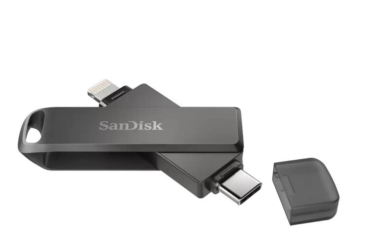 סאנדיסק חושפת את כונן האחסון הנייד iXpand Luxe