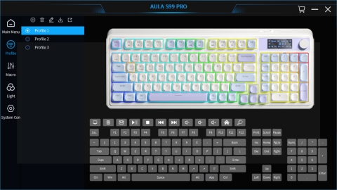 AULA S99 Pro: מרגישה כמו מכנית AULA S99 Pro: מרגישה כמו מכנית