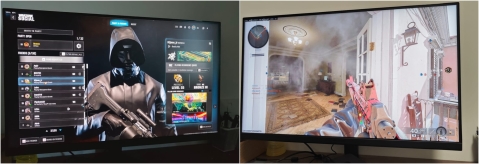 LG UltraGear 32GS75Q-B: חוויה גדולה