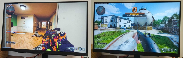 LG UltraGear 27GS75QB: חד וחלק