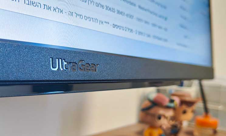 LG UltraGear 27GS75QB: חד וחלק