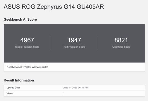 Asus ROG Zephyrus G14 (2026) GU405: עם כוח גדול בא מארז קל