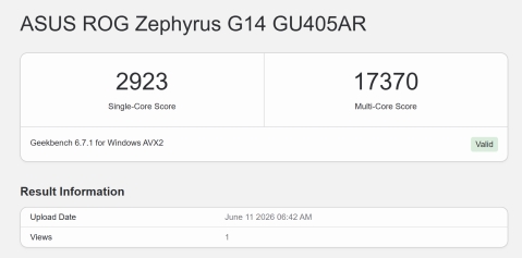 Asus ROG Zephyrus G14 (2026) GU405: עם כוח גדול בא מארז קל