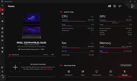 Asus ROG Zephyrus Duo 16 Asus ROG Zephyrus Duo 16