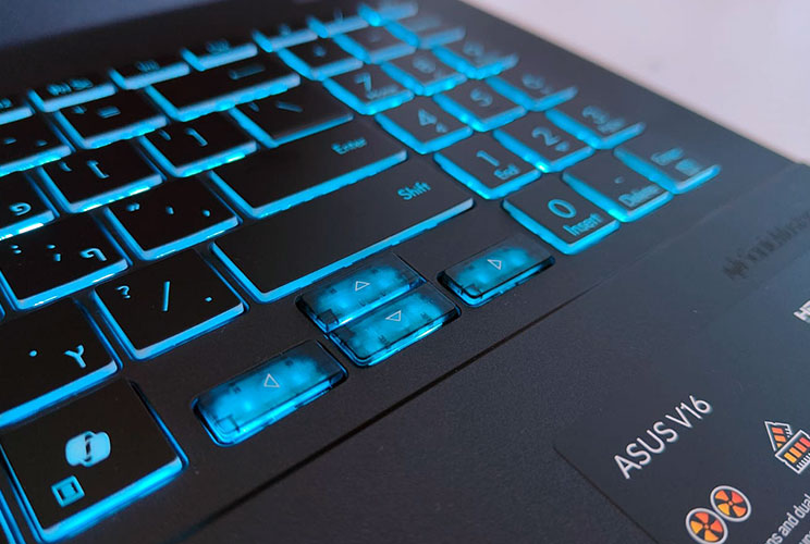 ASUS V16: לצעדים ראשונים במקצוע