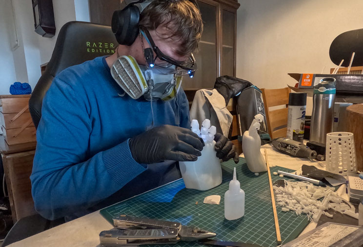 כך הדפסתי בתלת מימד תחפושת מקורית לפורים

