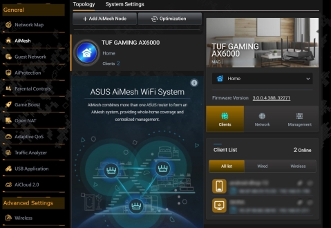 Asus TUF Gaming AX6000: מעל ומעבר