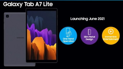 הודלף: זהו ה-Galaxy Tab A7 Lite