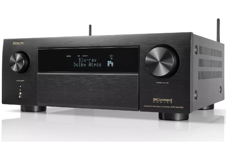 חדש מ-Denon: נגן CD hi-res ורסיבר 8K 