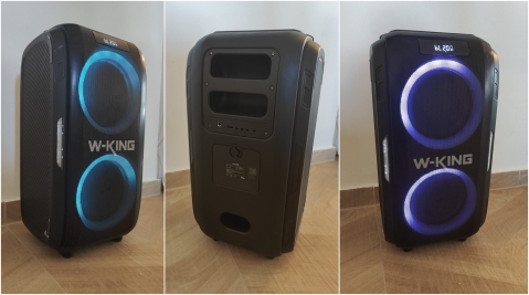 W-KING T9 Pro: בידורית עוצמתית וכבדה