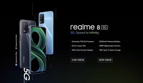 רילמי מציגה את ה-Realme 8 5G 