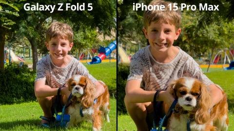 iPhone 15 Pro Max מול Galaxy Z Fold 5