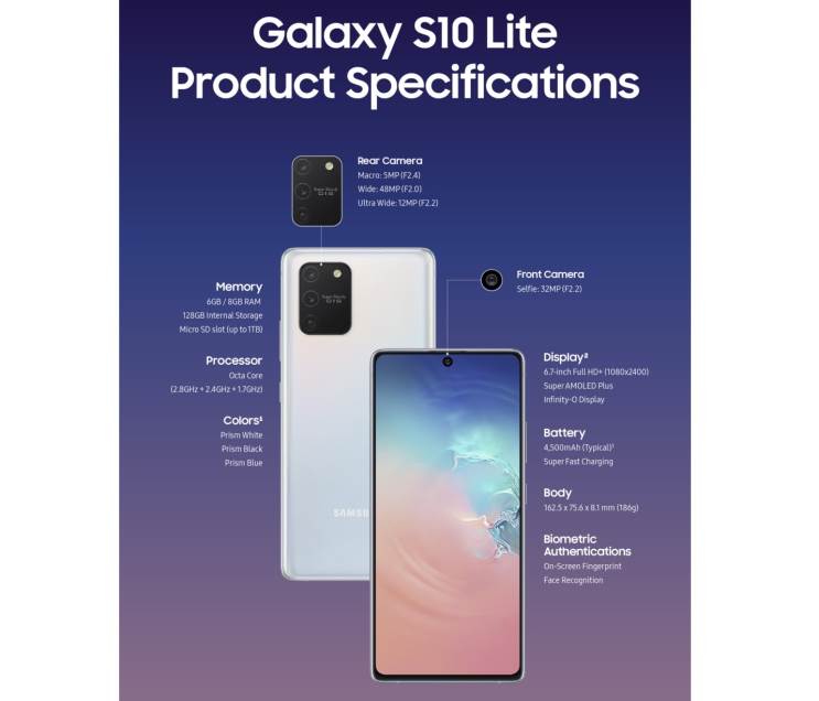 סמסונג מציגה את ה-Galaxy S10 Lite ו-Galaxy Note 10 Lite