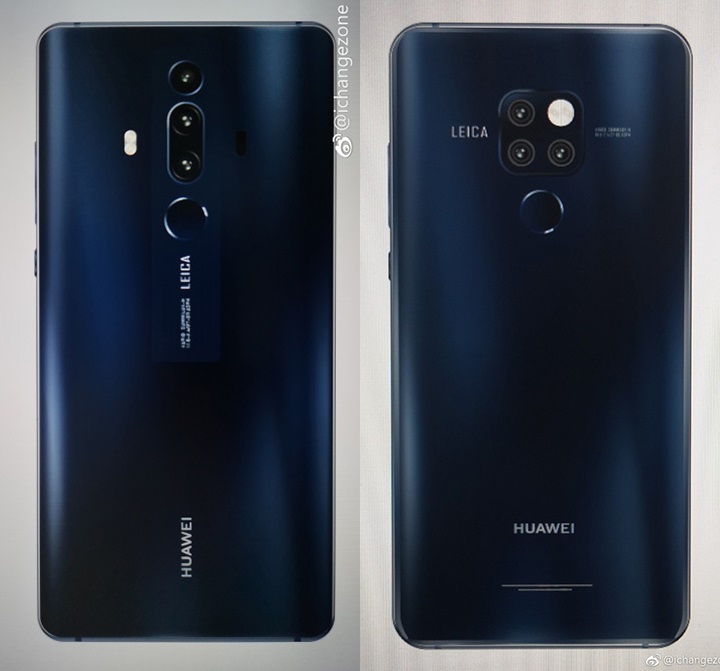 תמונות חדשות חושפות את ה-Huawei Mate 20 Pro