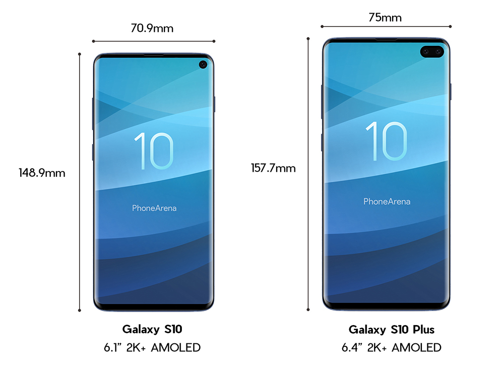 סמסונג תשיק גרסה ייחודית ל-Galaxy S10 עם מסך בגודל 6.7 אינץ'