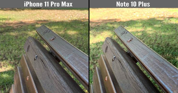 iPhone 11 Pro Max מול Galaxy Note 10 Plus
