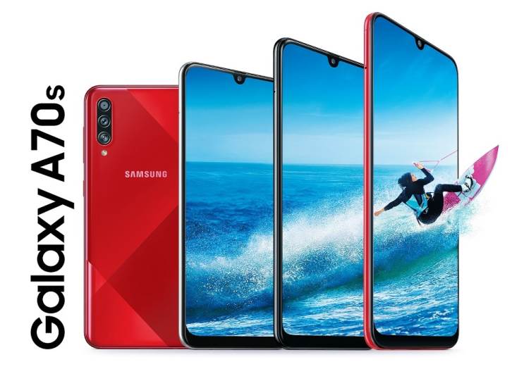 הוכרז: Samsung Galaxy A70s - מערך הצילום משתדרג