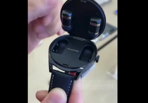Huawei תשיק שעון חכם עם אוזניות TWS מובנות