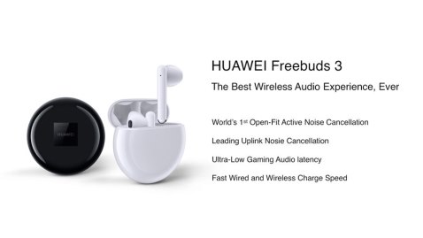 אוזניות ה-Huawei FreeBuds 3 מגיעות לישראל